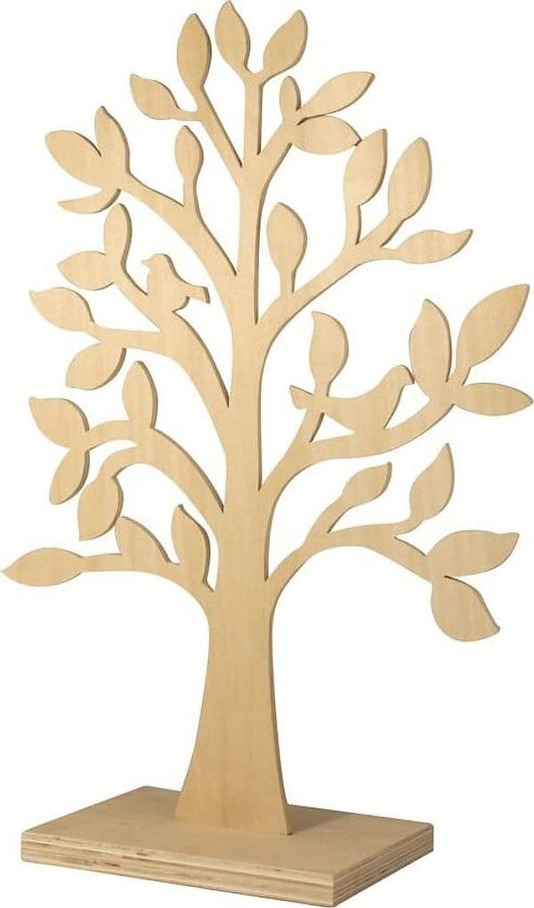 RAYHER---ESPOSITORE-PORTAGIOIE-AD-ALBERO-CON-UCCELLI---IN-LEGNO-GREZZO-50CM