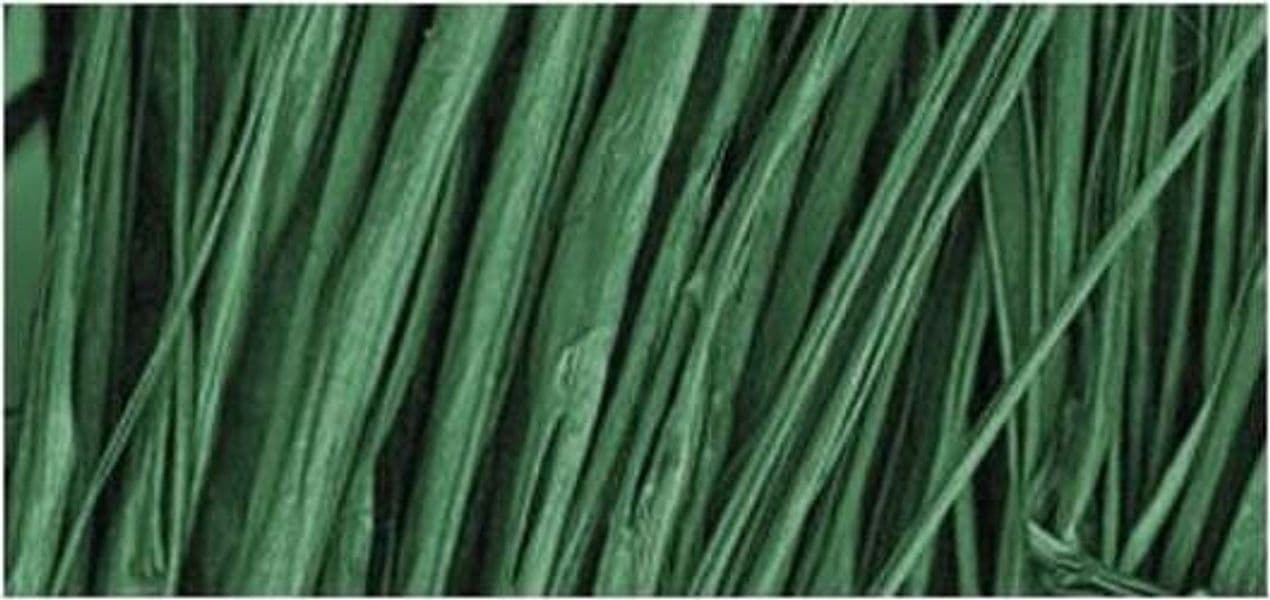 RAYHER---FASCIO-DI-RAFIA-NATURALE-25gr---COLORE-VERDE