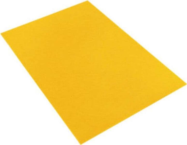 RAYHER---FELTRO-TESSILE-30X45X0,4CM --COLORE-GIALLO