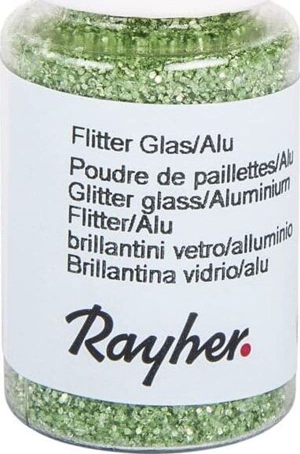 RAYHER---GLITTER-BRILLANTINI-10ML---COLORE-VERDE-CHIARO