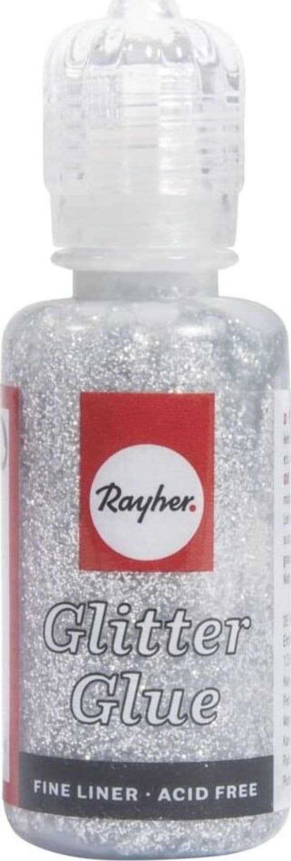 RAYHER---GLITTER-GLUE-COLLA-CON-GLITTER-ARGENTO-BRILLANTE-20ML
