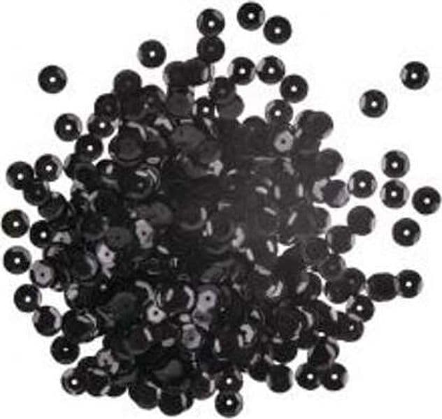 RAYHER---PAILLETTE-CONCAVE-NERO-6MM---6GR*