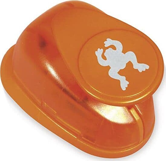 RAYHER - PERFORATRICE PER CARTA/CARTONCINI - FANTASIA RANA 3,81CM