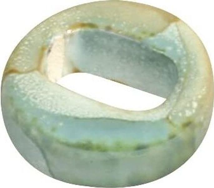 RAYHER---PERLINA-FORMA-ANELLO-IN-CERAMICA-ø1,6cm---COLORE-LAGUNA