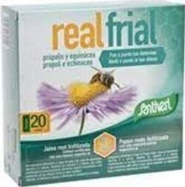 REALFRIAL-PROPOLI/ECHINACEA-integratore-alimentare-20-fiale-da-10-ml-Santiveri-Ibersan