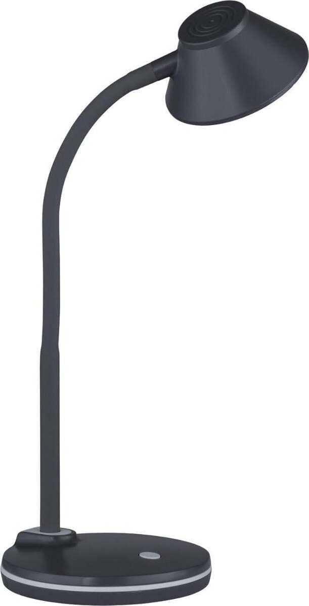 REALITY-LEUCHTEN---LAMPADA-DA-STUDIO-BARRY-LED-FLESSIBILE-ALTEZZA-44CM-ANTRACITE