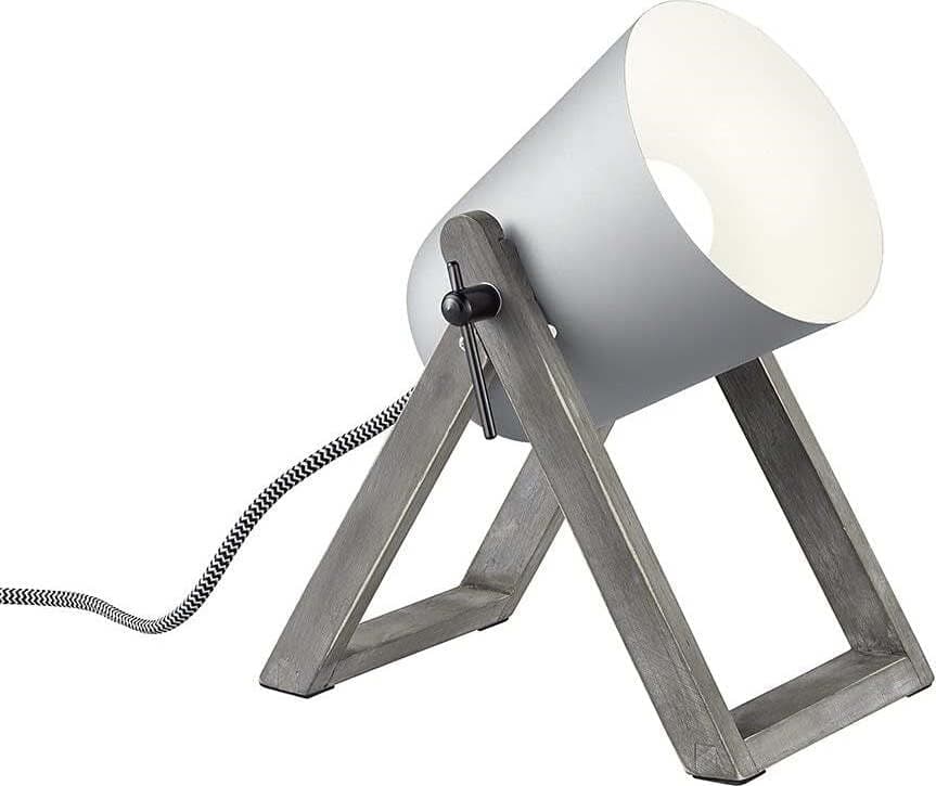 REALITY-LEUCHTEN---LAMPADA-DA-TAVOLO-MARC-CON-PIEDI-IN-LEGNO-GRIGIO-H-210-MM