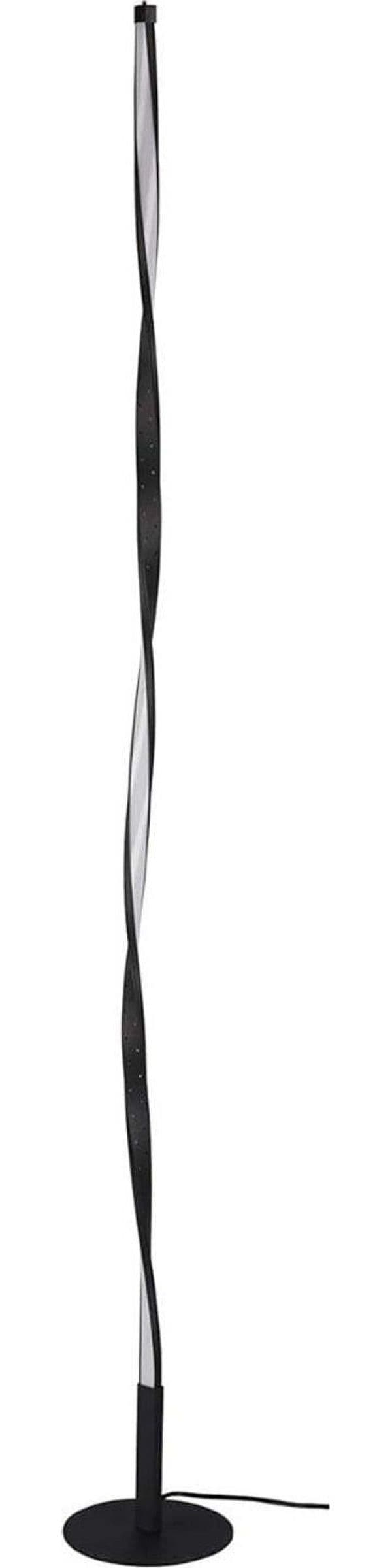 REALITY-LEUCHTEN---PIANTANA-SPIN-A-LED-IN-METALLO-MICROFORATO-NERO-OPACO-ALTEZZA-115-CM