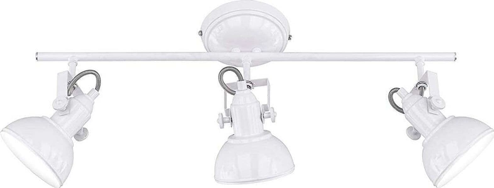 Reality-Leuchten-3-Spot-Reality-R80152029-Gina-Faretto,-2xE14,-40-W,-Rame,-36.5x13x25.5-cm-E14,-Bianco