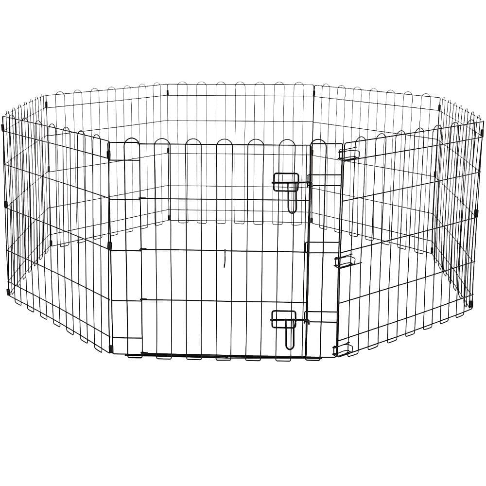 Recinzione In Metallo Per Cani Pieghevole Per Esercizio 152,4 X 152,4 X 60,9 Cm Prodotti per animali > Prodotti per Cani > Cucce Trade Shop italia - Napoli, Commerciovirtuoso.it