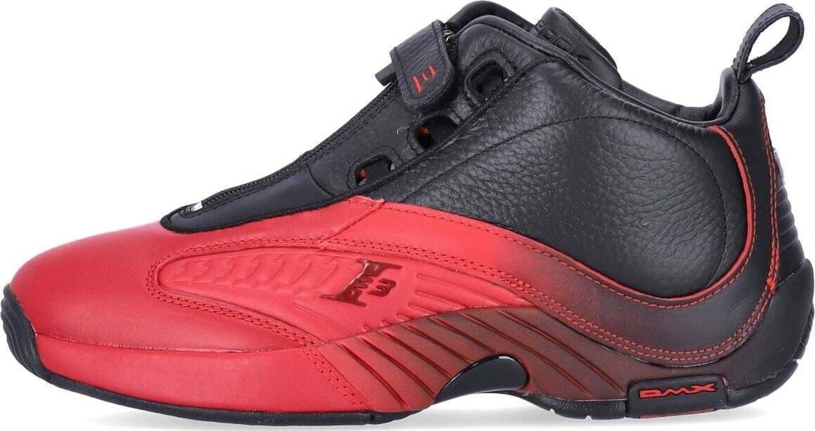 REEBOK Scarpa Basket Uomo Answer Iv Black/flash Red/flash Red