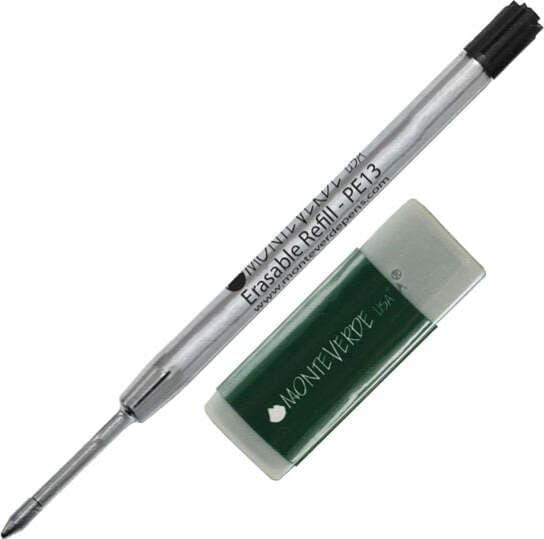 Refill cancellabile per sfera Parker - nero - punta media - blister 1 refill + gomma - Monteverde Cancelleria e prodotti per ufficio/Penne matite scrittura e correzione/Penne e ricariche/Ricariche penne Eurocartuccia - Pavullo, Commerciovirtuoso.it