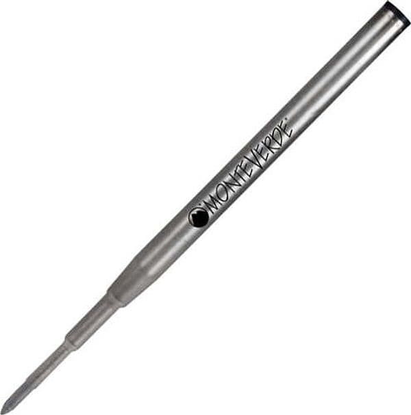 Refill Gel per sfera Montblanc - punta media - nero - Monteverde - conf. 2 pezzi Cancelleria e prodotti per ufficio/Penne matite scrittura e correzione/Penne e ricariche/Ricariche penne Eurocartuccia - Pavullo, Commerciovirtuoso.it