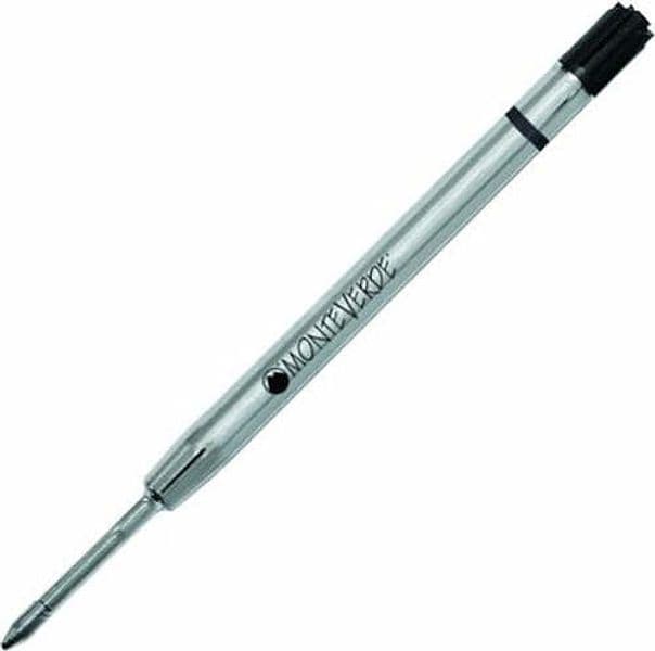 Refill Gel per sfera Parker - punta fine - nero - Monteverde - conf. 2 pezzi Cancelleria e prodotti per ufficio/Penne matite scrittura e correzione/Penne e ricariche/Ricariche penne Eurocartuccia - Pavullo, Commerciovirtuoso.it