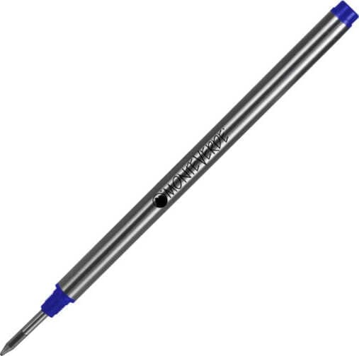 Refill in metallo per roller Montblanc - punta media - blu - Monteverde - conf. 2 pezzi Cancelleria e prodotti per ufficio/Penne matite scrittura e correzione/Penne e ricariche/Ricariche penne Eurocartuccia - Pavullo, Commerciovirtuoso.it