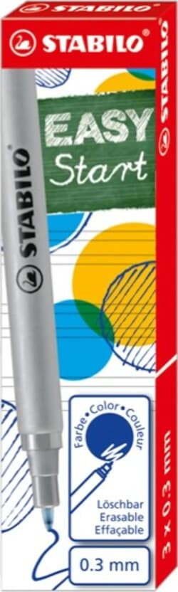 Refill per penna sferografica ergonomica Easyoriginal - punta fine - blu - Stabilo - scatola 3 pezzi Cancelleria e prodotti per ufficio/Penne matite scrittura e correzione/Penne e ricariche/Ricariche penne Eurocartuccia - Pavullo, Commerciovirtuoso.it