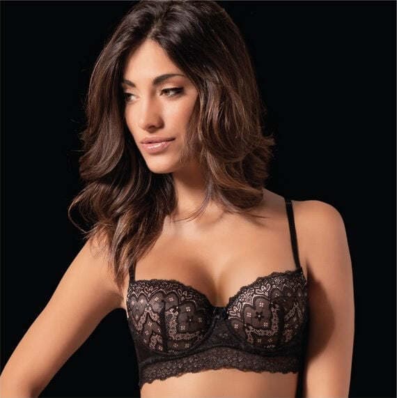 Reggiseno Love And Bra Chantal Balconcino Imbottito Con Ferretto Coppa B in Reggiseni basic Falco Biancheria - Parete, commercioVirtuoso.it