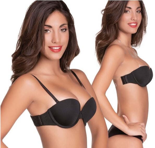 Reggiseno Love And Bra Jolly Multifunzione A Fascia In Microfibra In Coppa B in Reggiseni basic Falco Biancheria - Parete, commercioVirtuoso.it