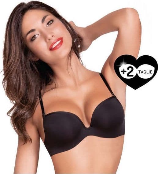 Reggiseno Love And Bra Meraviglioso Super Push-Up A Fascia In Microfibra In Coppa B in Reggiseni basic Falco Biancheria - Parete, commercioVirtuoso.it