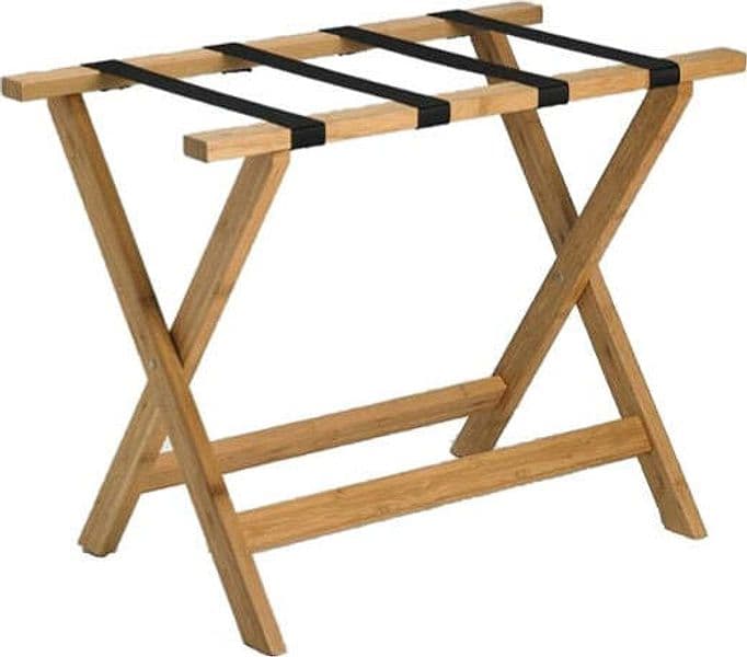 Reggivaligia in bamboo - 65x36x15 cm - Leone Casa e cucina/Arredamento/Ingresso/Appendiabiti Eurocartuccia - Pavullo, Commerciovirtuoso.it