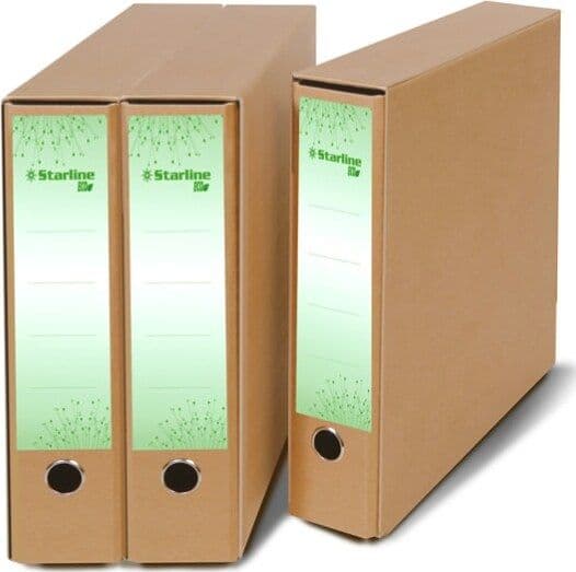 Registratore commerciale-UNI - Eco - dorso 5 cm - avana - Starline Cancelleria e prodotti per ufficio/Archivio ufficio e accessori per scrivania/Raccoglitori e accessori per raccoglitori/Raccoglitori/Raccoglitori a leva per documenti Eurocartuccia - Pavullo, Commerciovirtuoso.it