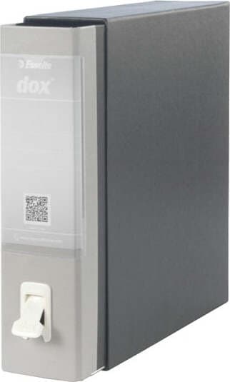 Registratore Dox 1 - dorso 8 cm - commerciale 23x29 7 cm - grigio chiaro - Esselte Cancelleria e prodotti per ufficio/Archivio ufficio e accessori per scrivania/Raccoglitori e accessori per raccoglitori/Raccoglitori/Raccoglitori a leva per documenti Eurocartuccia - Pavullo, Commerciovirtuoso.it