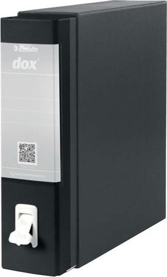 Registratore Dox 1 - dorso 8 cm - commerciale 23x29 7 cm - nero - Esselte Cancelleria e prodotti per ufficio/Archivio ufficio e accessori per scrivania/Raccoglitori e accessori per raccoglitori/Raccoglitori/Raccoglitori a leva per documenti Eurocartuccia - Pavullo, Commerciovirtuoso.it
