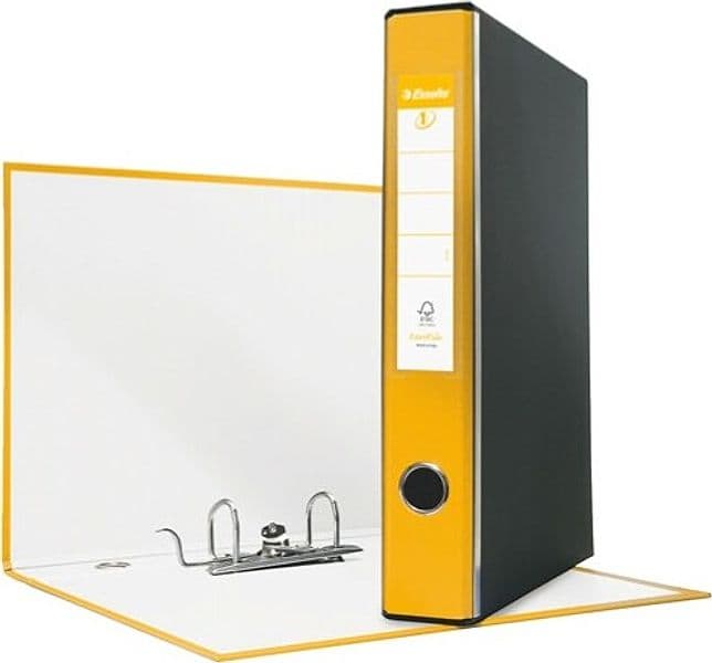 Registratore Eurofile G52 - dorso 5 cm - commerciale 23x30 cm - giallo - Esselte Cancelleria e prodotti per ufficio/Archivio ufficio e accessori per scrivania/Raccoglitori e accessori per raccoglitori/Raccoglitori/Raccoglitori a leva per documenti Eurocartuccia - Pavullo, Commerciovirtuoso.it