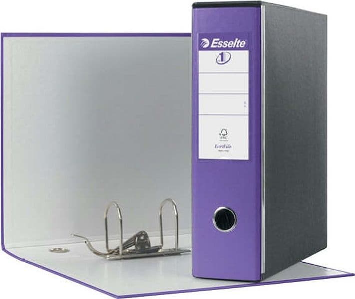 Registratore Eurofile G53 - dorso 8 cm - commerciale 23x30 cm - viola - Esselte Cancelleria e prodotti per ufficio/Archivio ufficio e accessori per scrivania/Raccoglitori e accessori per raccoglitori/Raccoglitori/Raccoglitori a leva per documenti Eurocartuccia - Pavullo, Commerciovirtuoso.it