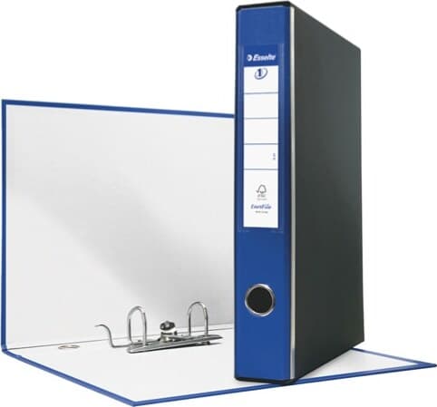 Registratore Eurofile G54 - dorso 5 cm - protocollo 23x33 cm - blu - Esselte Cancelleria e prodotti per ufficio/Archivio ufficio e accessori per scrivania/Raccoglitori e accessori per raccoglitori/Raccoglitori/Raccoglitori a leva per documenti Eurocartuccia - Pavullo, Commerciovirtuoso.it