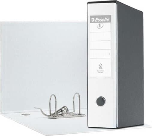 Registratore Eurofile G55 - dorso 8 cm - protocollo 23x33 cm - bianco - Esselte Cancelleria e prodotti per ufficio/Archivio ufficio e accessori per scrivania/Raccoglitori e accessori per raccoglitori/Raccoglitori/Raccoglitori a leva per documenti Eurocartuccia - Pavullo, Commerciovirtuoso.it