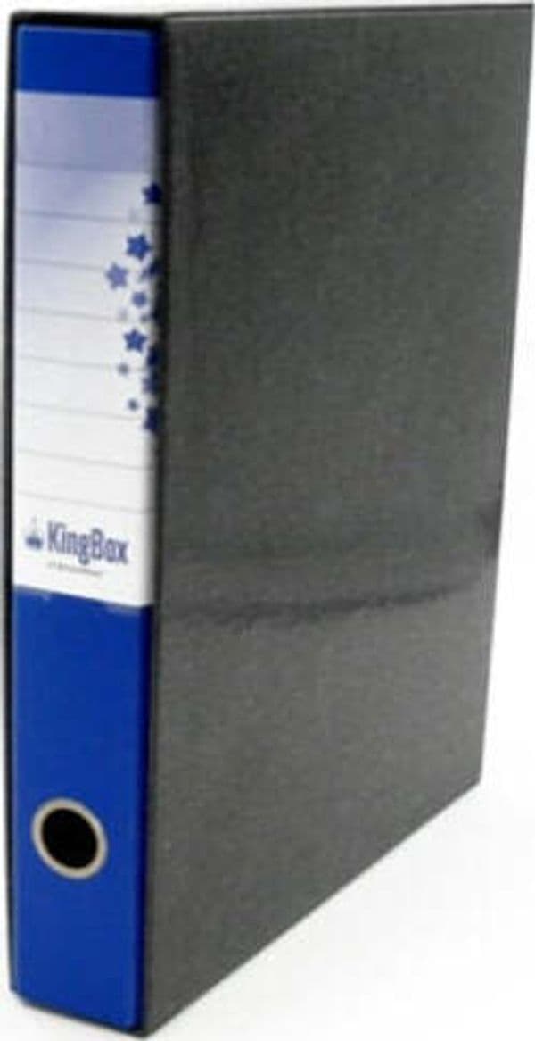 Registratore Kingbox - dorso 5 cm - protocollo 23x33 cm - blu - Starline Cancelleria e prodotti per ufficio/Archivio ufficio e accessori per scrivania/Raccoglitori e accessori per raccoglitori/Raccoglitori/Raccoglitori a leva per documenti Eurocartuccia - Pavullo, Commerciovirtuoso.it