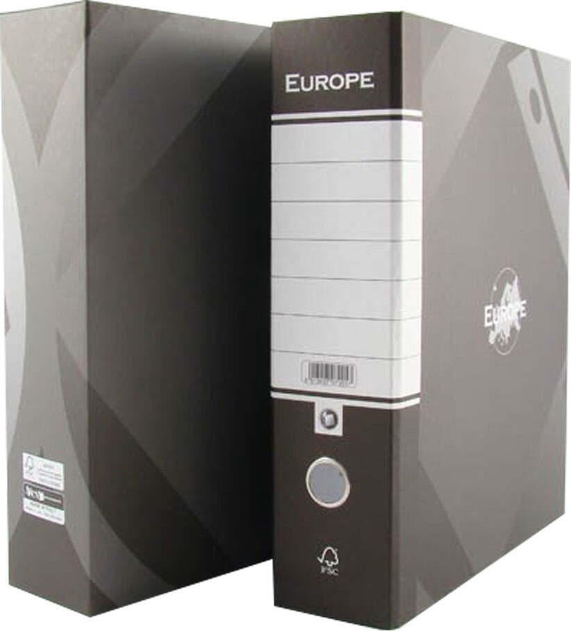 Registratore protocollo europa d8 nero Nobrand