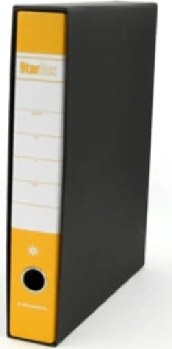Registratore Starbox sfuso - dorso 5 cm - protocollo 23x33 cm - giallo - Starline Cancelleria e prodotti per ufficio/Archivio ufficio e accessori per scrivania/Raccoglitori e accessori per raccoglitori/Raccoglitori/Raccoglitori a leva per documenti Eurocartuccia - Pavullo, Commerciovirtuoso.it