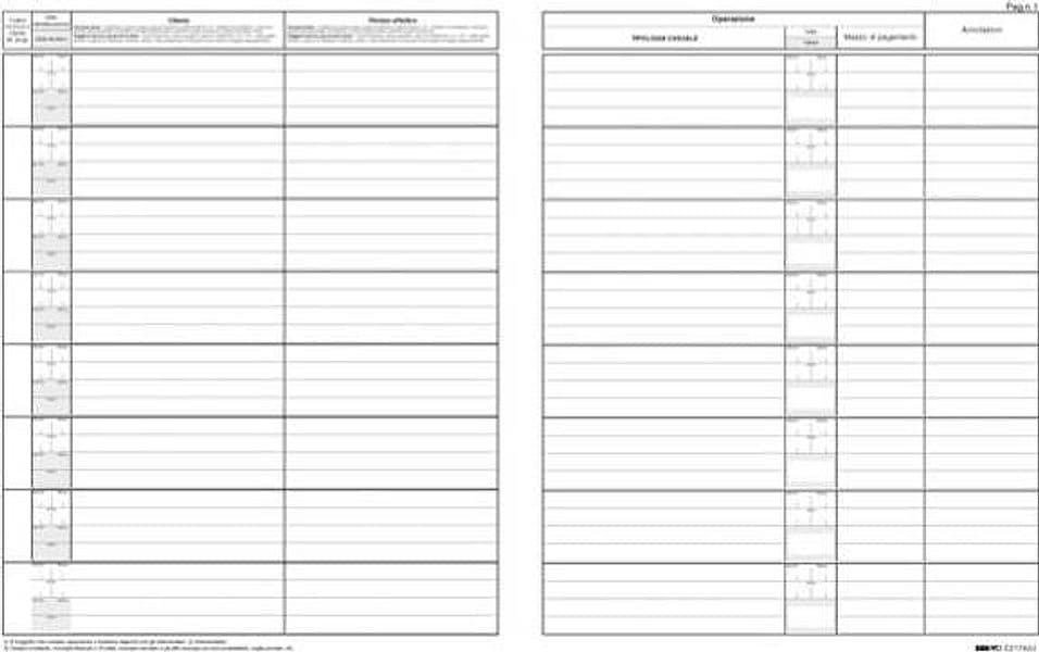 Registro antiriciclaggio per professionisti - 31 x 24cm - 46 fogli - Edipro Cancelleria e prodotti per ufficio/Archivio ufficio e accessori per scrivania/Modulistica e conservazione registri/Libri e registri contabili Eurocartuccia - Pavullo, Commerciovirtuoso.it
