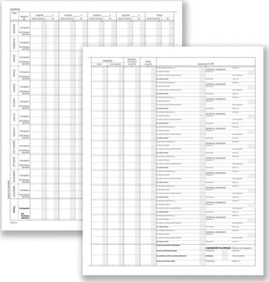 Registro prospetto riepilogativo associazioni sportive - 8 pagine - 31 x 24 5 cm - DU13852S000 - Data Ufficio Cancelleria e prodotti per ufficio/Archivio ufficio e accessori per scrivania/Modulistica e conservazione registri/Libri e registri contabili Eurocartuccia - Pavullo, Commerciovirtuoso.it
