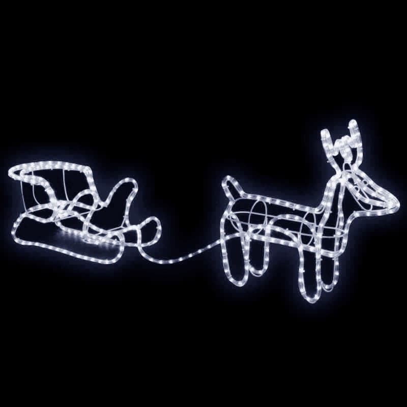 Renna Con Slitta Luce Luci A Led Ip44 Natale Natalizie Decorazioni Addobbi Casa e cucina/Decorazioni per interni/Addobbi e decorazioni per ricorrenze/Decorazioni natalizie/Luci natalizie/Catene luminose per esterni Trade Shop italia - Napoli, Commerciovirtuoso.it