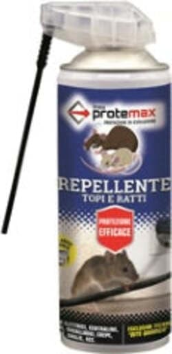 Repellente topi e ratti - 400 ml - Protemax Giardino e giardinaggio/Giardinaggio/Prodotti fitosanitari e pesticidi/Prodotti anti-roditori Eurocartuccia - Pavullo, Commerciovirtuoso.it