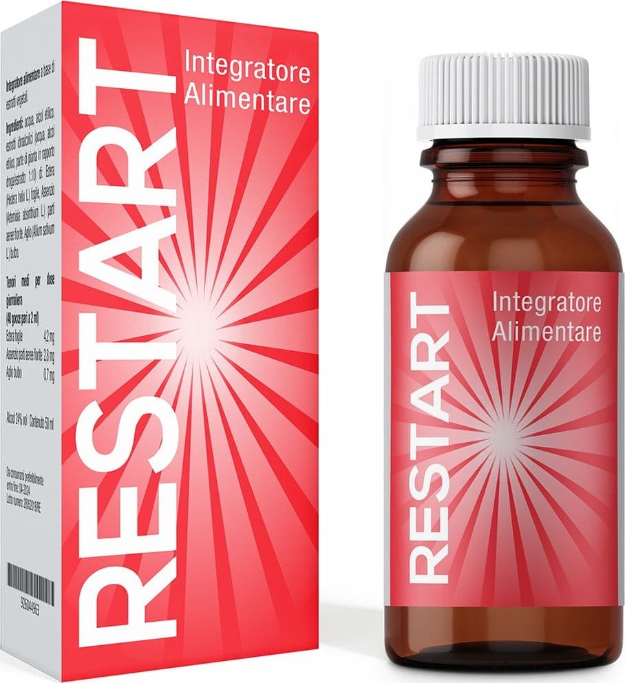 RESTART integratore alimentare fitopreparato Gocce 50 ml in Saw Palmetto Bioregenera - Grosseto, commercioVirtuoso.it