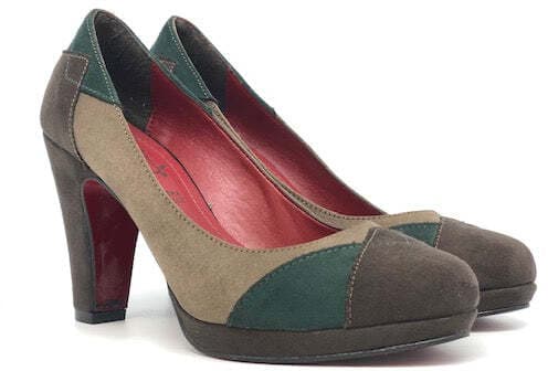 RETRO Decollétè Camoscio Moka in Scarpe col tacco Calzature Durello - Agna, commercioVirtuoso.it