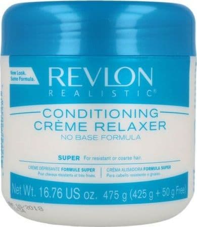 STIRAGGIO PER CAPELLI CONDITIONING CREME RELAXER REVLON SUPER 425 G in Trattamenti liscianti Agbon - Martinsicuro, commercioVirtuoso.it