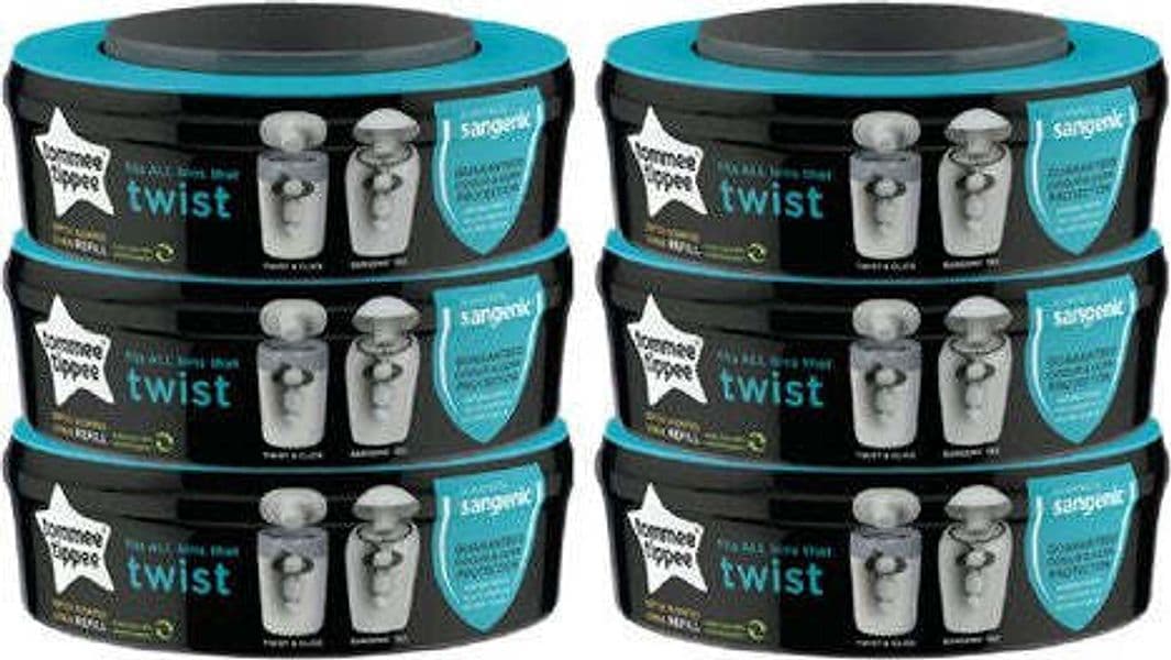 Ricarica contenitore pannolini Tommee Tippee Confezione 6 pezzi Prima infanzia/Cambio del pannolino/Contenitori per pannolini usati e ricariche/Mangiapannolini Scontolo.net - Potenza, Commerciovirtuoso.it