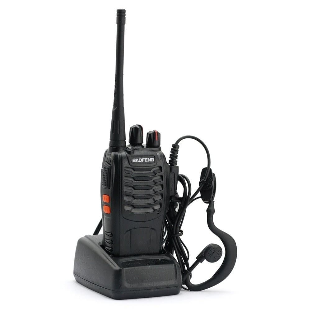 Ricetrasmittente Portatile Professionale Bf-888s Uhf Vhf 2w Radio Walkie Talkie