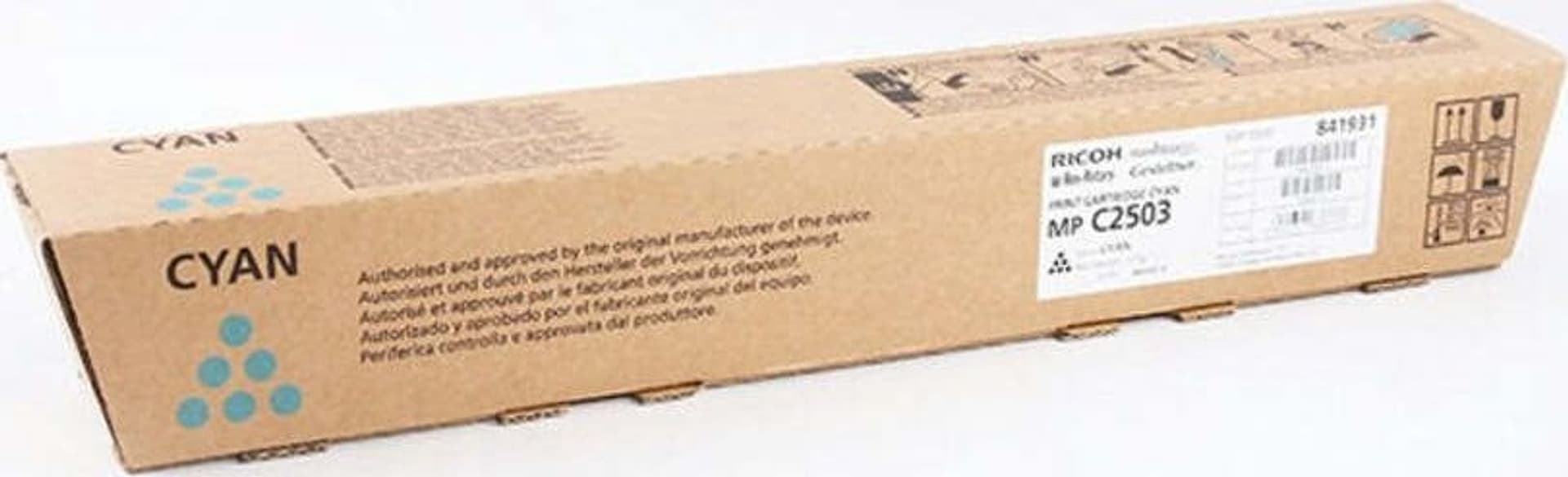 Ricoh - Toner - Ciano - 841931 - 5.500 pag Elettronica/Informatica/Stampanti e accessori/Accessori per stampanti a inchiostro e laser/Cartucce d'inchiostro Eurocartuccia - Pavullo, Commerciovirtuoso.it