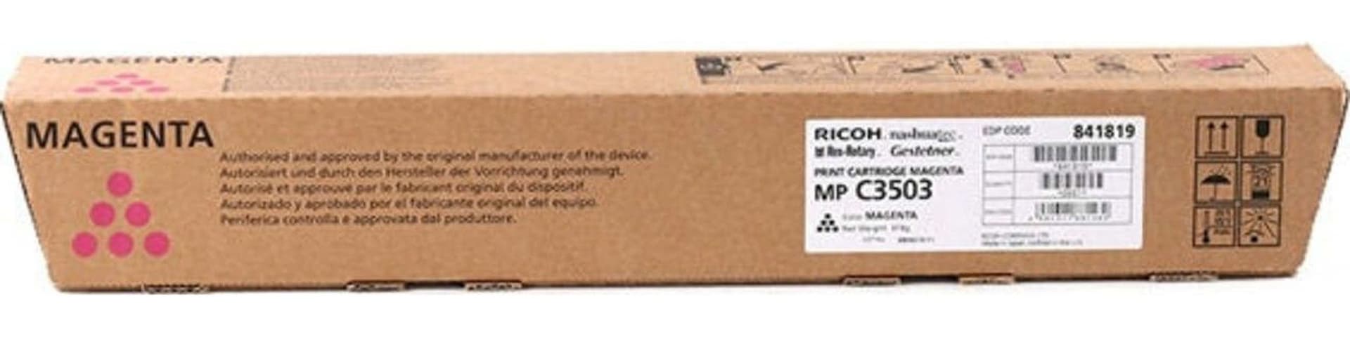 Ricoh - Toner - Magenta - 841819 - 15.000 pag Elettronica/Informatica/Stampanti e accessori/Accessori per stampanti a inchiostro e laser/Cartucce d'inchiostro Eurocartuccia - Pavullo, Commerciovirtuoso.it