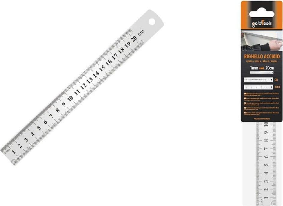 Righello Metro In Acciaio Inox Metallo 1 Mm A 20 Cm Riga Segnatura Cm Inch 97762 Commercio Industria e Scienza/Prodotti scientifici e per laboratorio/Strumenti e apparecchi per laboratorio/Metri a nastro Trade Shop italia - Napoli, Commerciovirtuoso.it