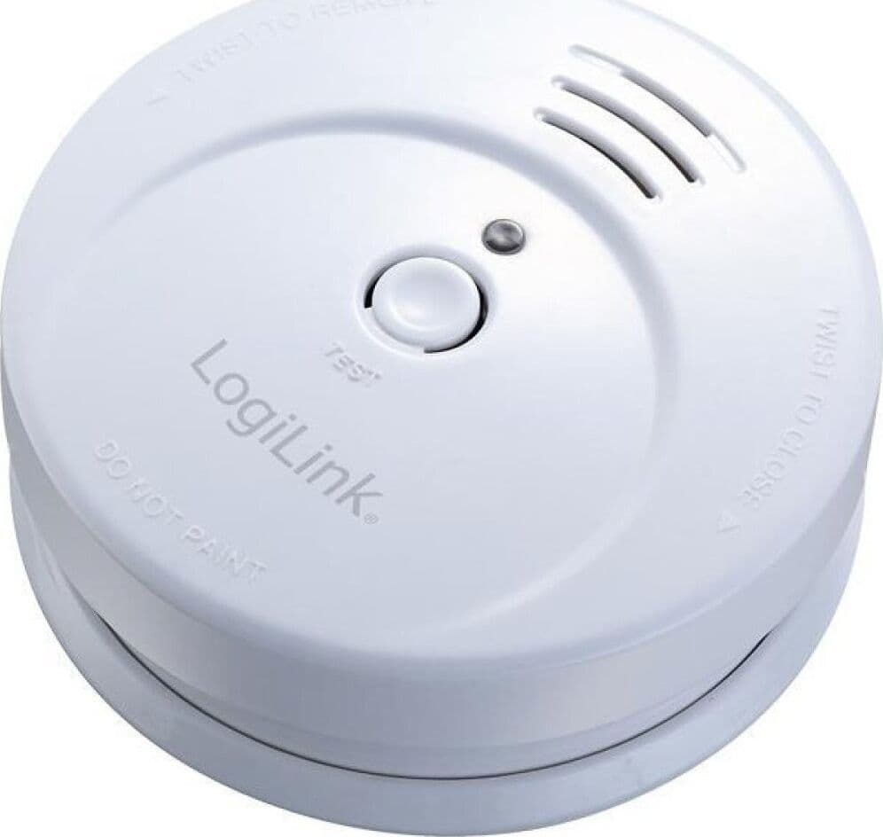 Rilevatore Di Fumo Ottico a Batteria con Sirena LED Lampeggiante Rosso a Muro o Soffitto in Rilevatori di fumo 85cento.it - Potenza, commercioVirtuoso.it