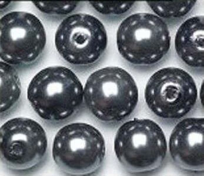 Rinascimento-grigio-scuro-perline-di-vetro-4-mm-345PK