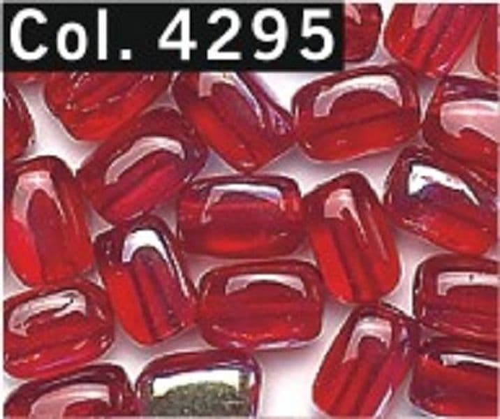 Riso-Perle-6-mm-tubo-85-pezzi-colore-4295-Rosso