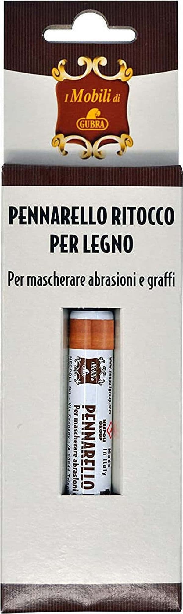 Ritocco-legno-Gubra-GRL052/39-pennarello-Noce-Medio